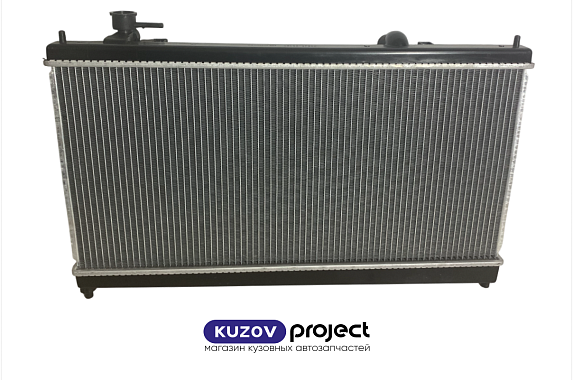 Радиатор двс пластинчатый Lifan Solano 2010- (Just Drive)