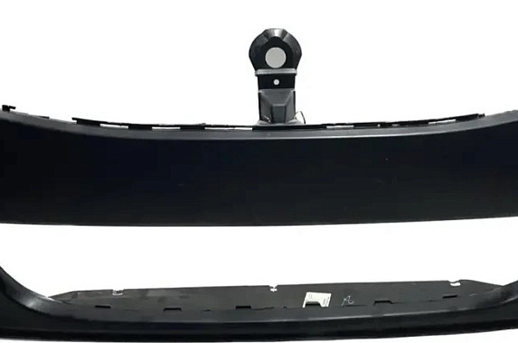 Бампер без птф. RENAULT LOGAN 2010- Россия Неокрашенный Дисконт 20% (Сломано крепление)