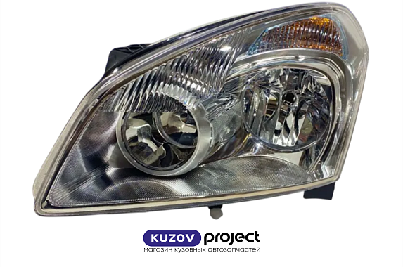 Фара левая с электрическим корректором Nissan Qashqai 2006-2010 (Китай)